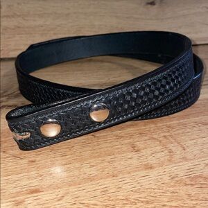 Brenneman leather belt